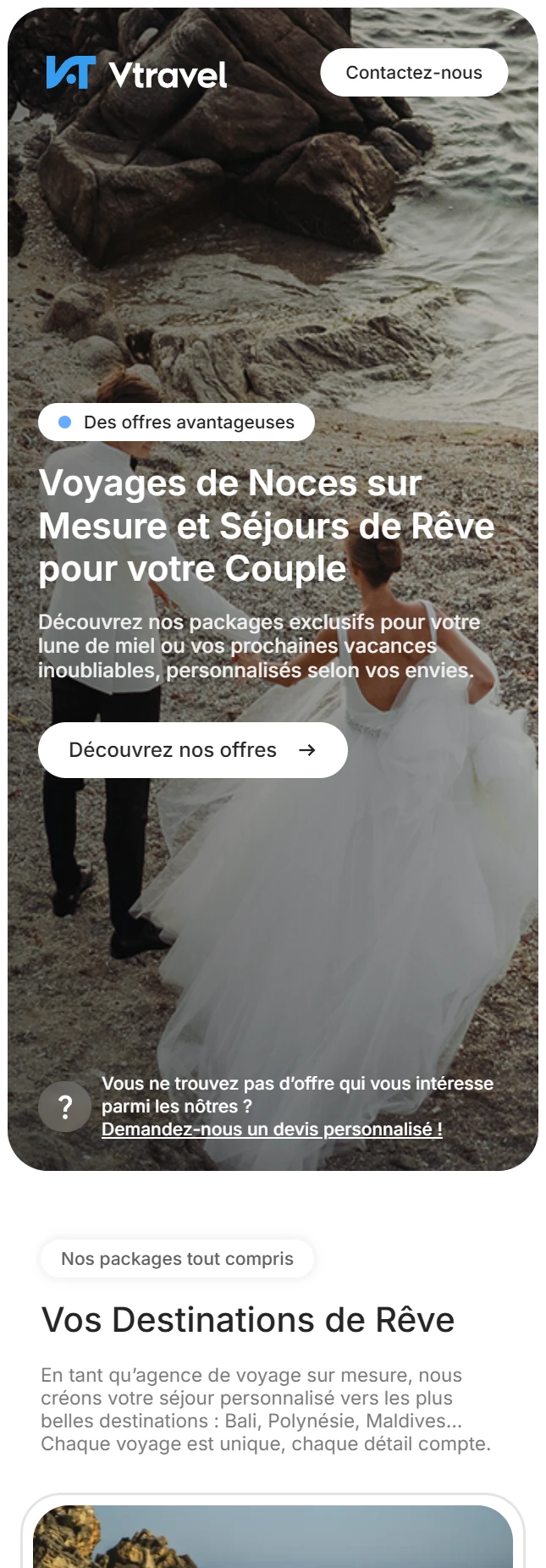 vtravel.fr — mobile